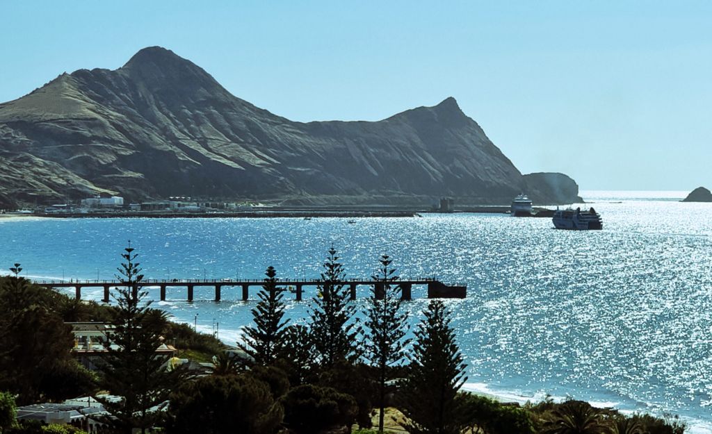 Blick auf Porto Santo