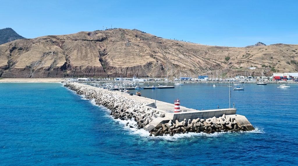 Blick auf Porto Santo