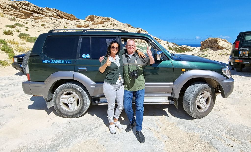 Rita und Zinni auf Porto Santo