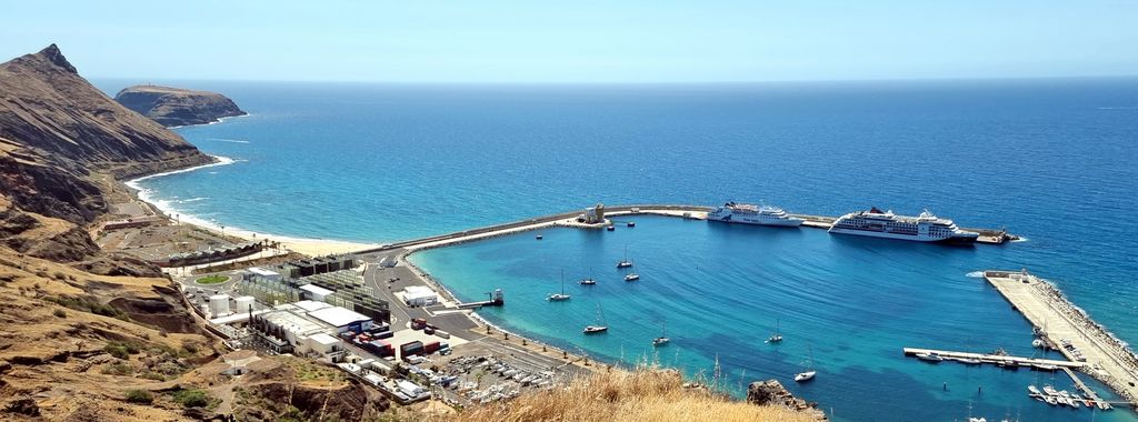 Blick auf Porto Santo