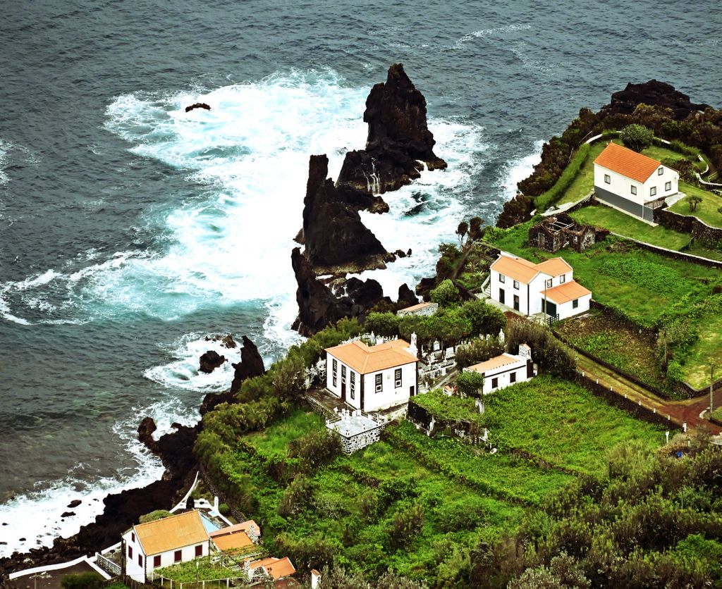 Eine Fajã auf São Jorge