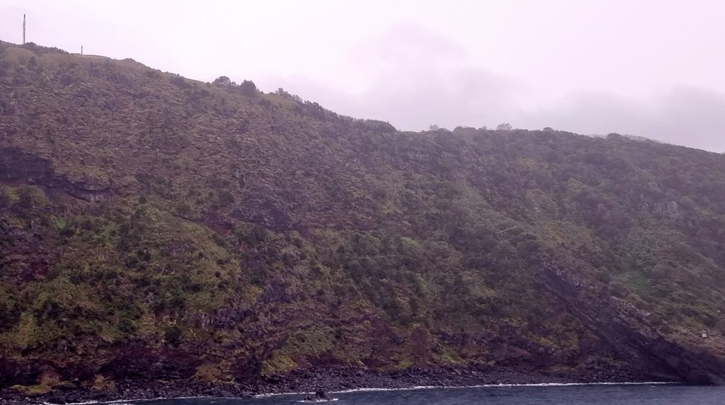 Regen auf Velas auf São Jorge