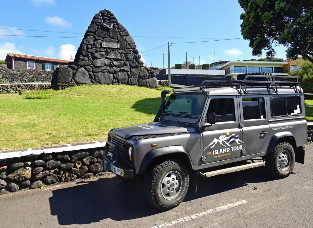 Unser Jeep von Pro Island Tour auf Terceira