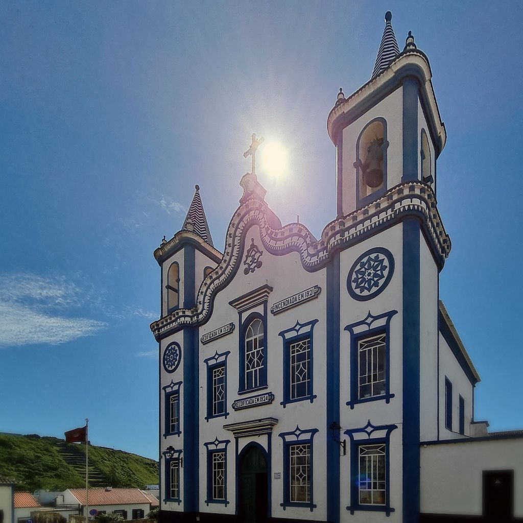 Die Igreja da Misericórdia-Kirche auf Terceira