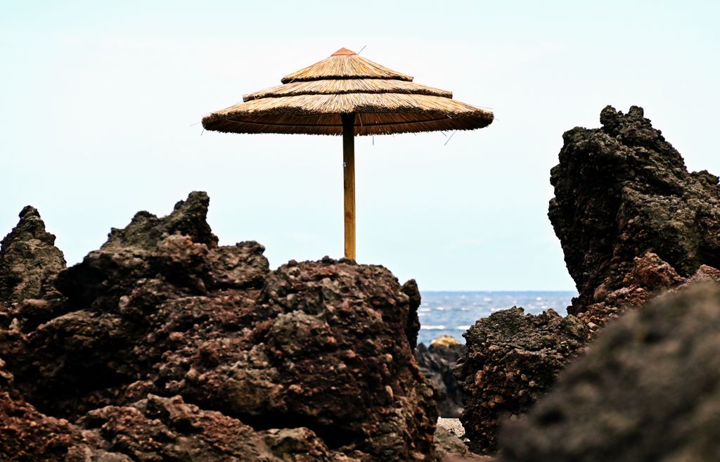 Ein natürliches Schwimmbad auf Terceira