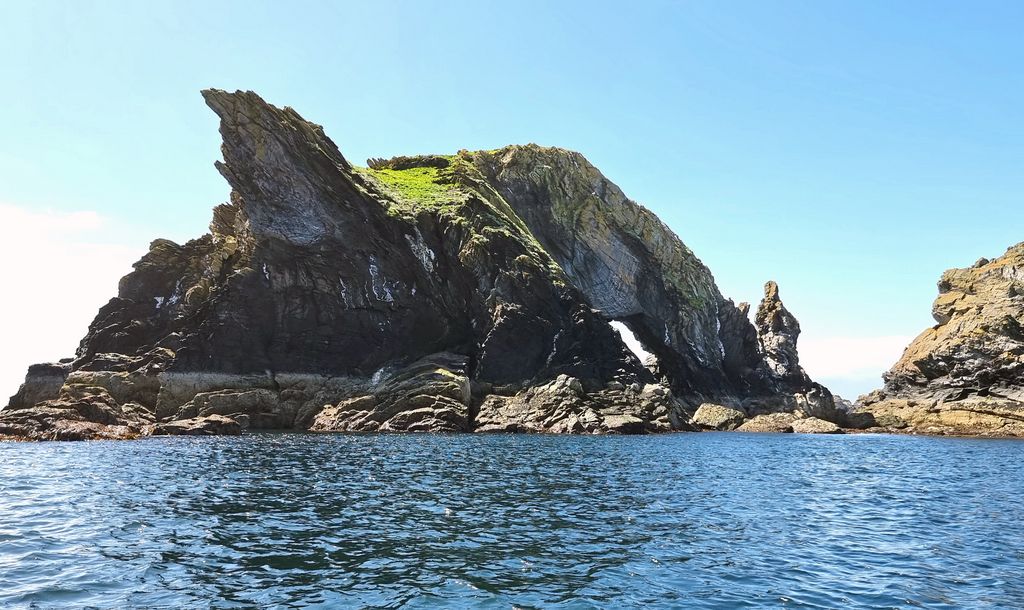 Der „Drinking Dragon“ nahe der Calf of Man