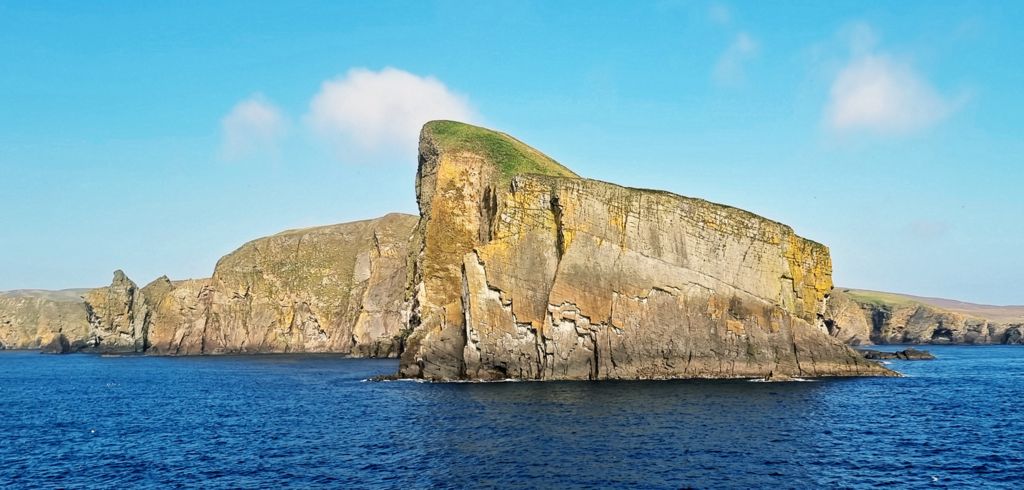 Blick auf die Fair Isle