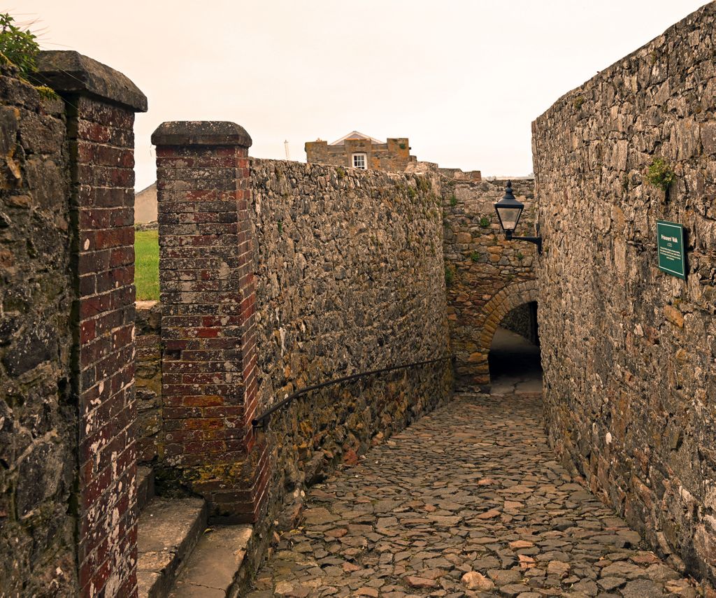 Im „Castle Cornet“ auf Guernsey