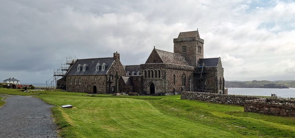 Das Iona Abbey auf Iona