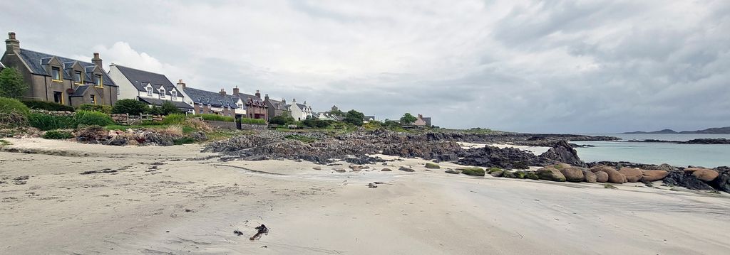 Die Ortschaft Baile Mòr auf Iona