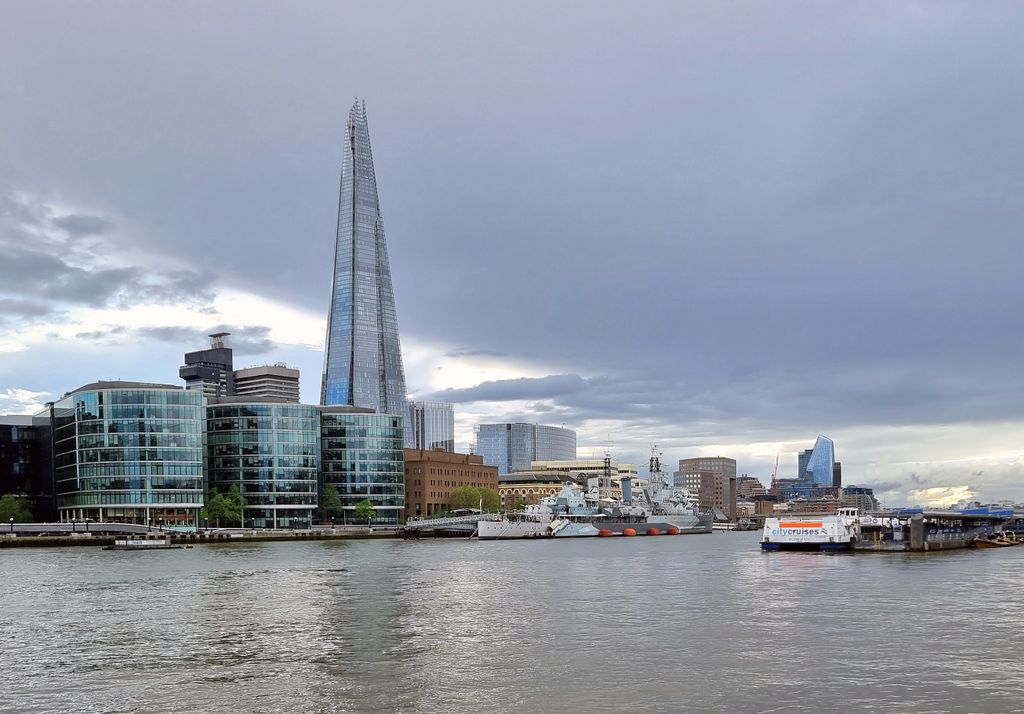 Der Wolkenkratzer The Shard in London