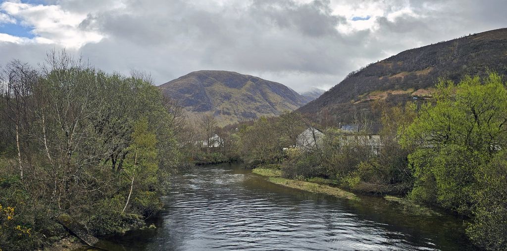 Das schottische Hochland in der Nähe von Fort William