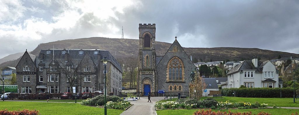 Das Zentrum von Fort William