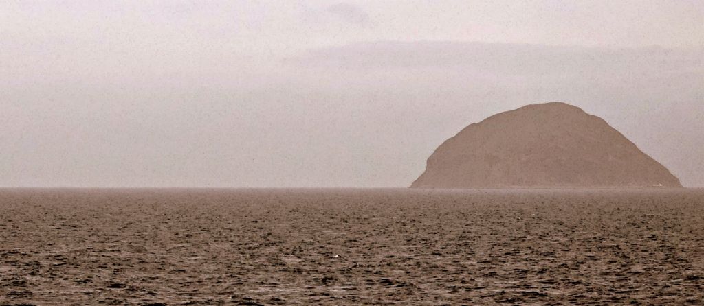 Blick auf die Insel Ailsa Craig