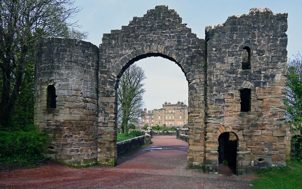 Der Eingang vom Culzean Castle