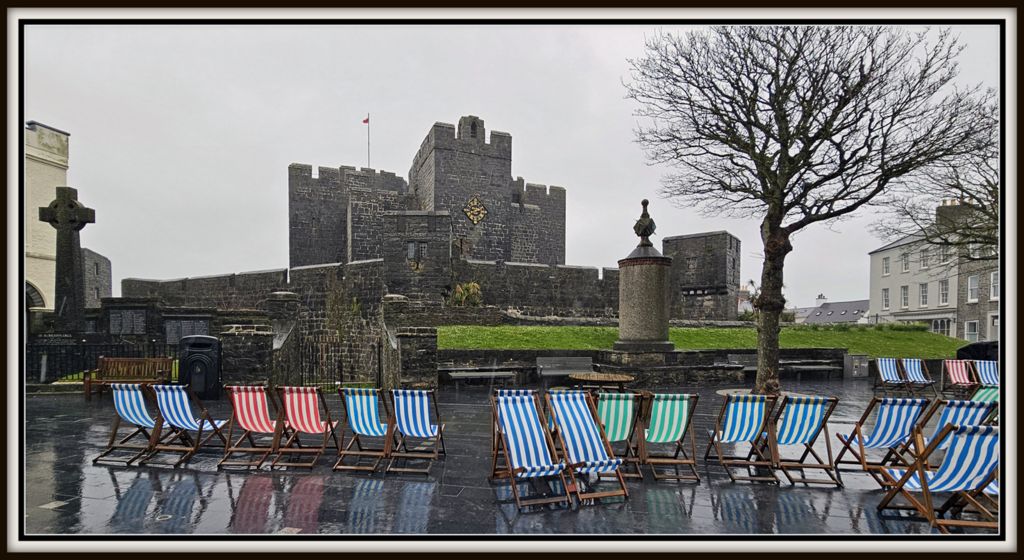 Castle Rushen in Castletown auf der Isle of Man