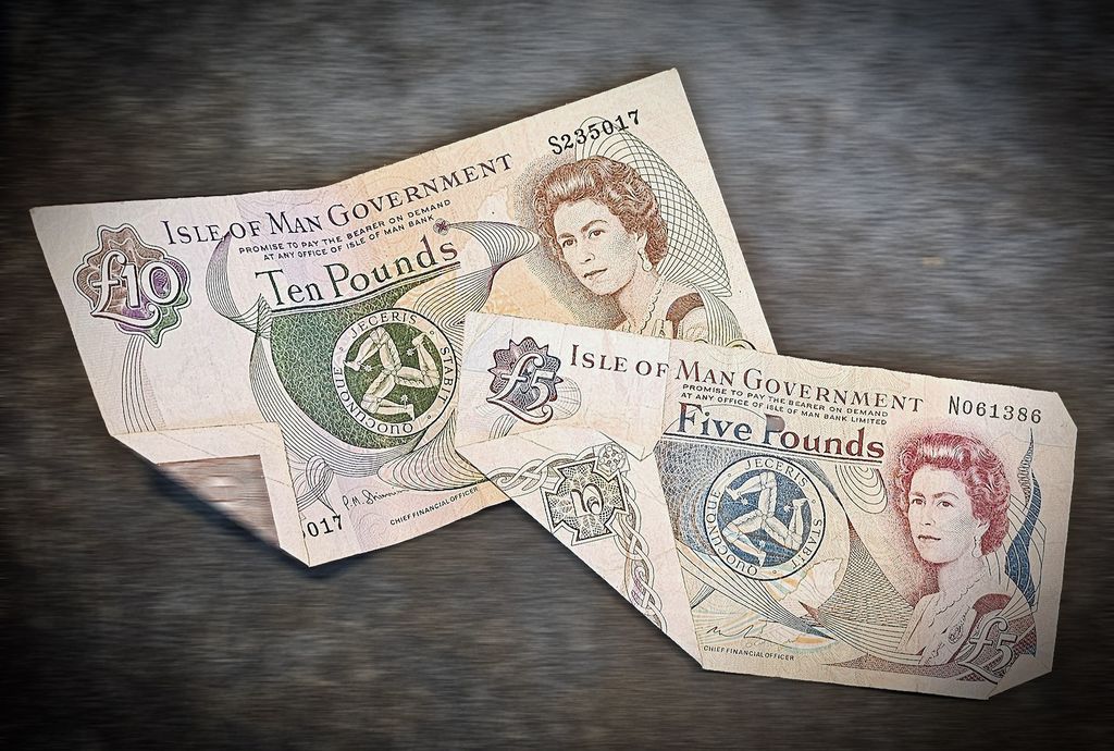 Isle-of-Man-Pfund, die Währung der Isle of Man