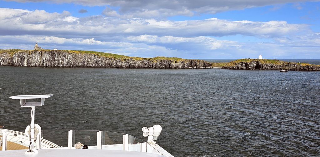 Blick auf die Isle of May