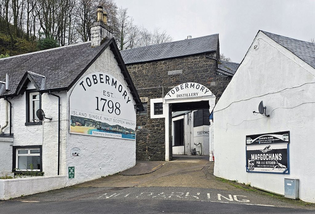 Die Destillerie von Tobermory auf der Isle of Mull