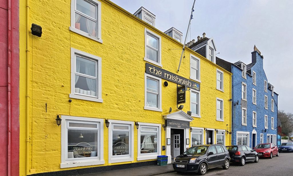 Ein Pub in Tobermory auf der Isle of Mull