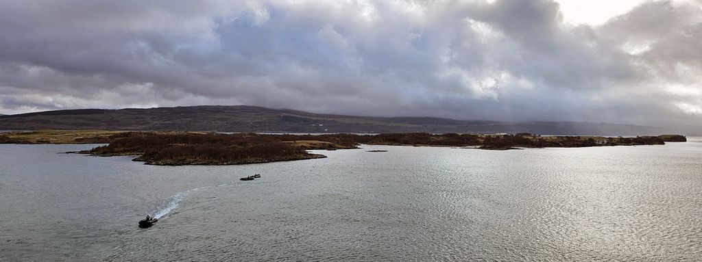 Auf Reede vor Tobermory auf der Isle of Mull