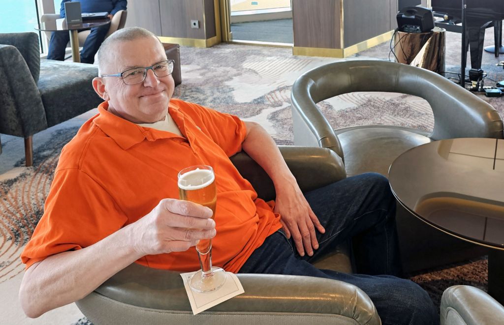 Frühschoppen auf der Silver Endeavour während der Kreuzfahrt rund um Großbritannien