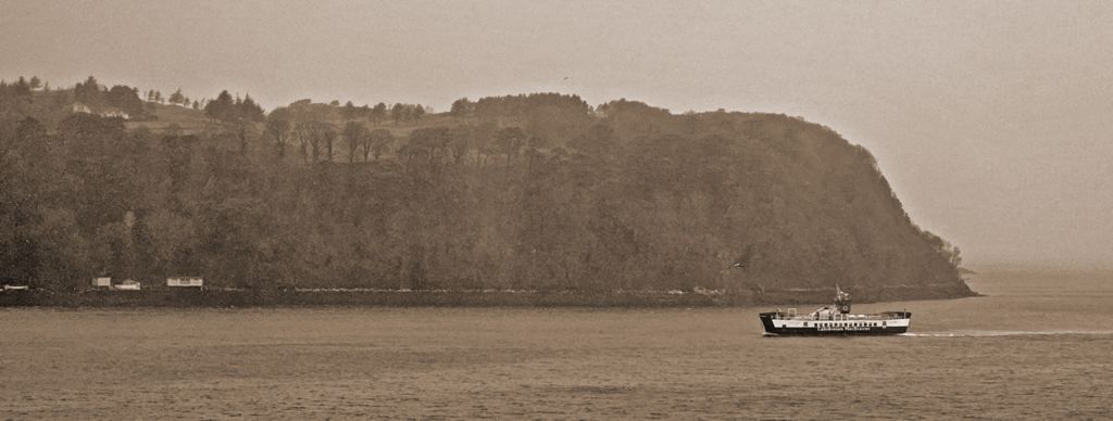 Trübnis im Sound of Mull