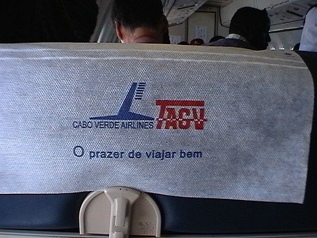 An Bord der TAGV, Flug nach Sal