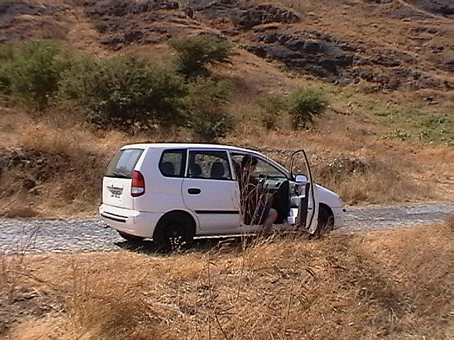 Auf Tour in Santiago