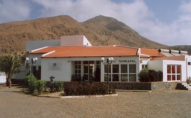 Unser Hotel in Tarrafal