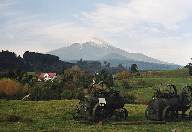 Der Vulkan Osorno in Chile