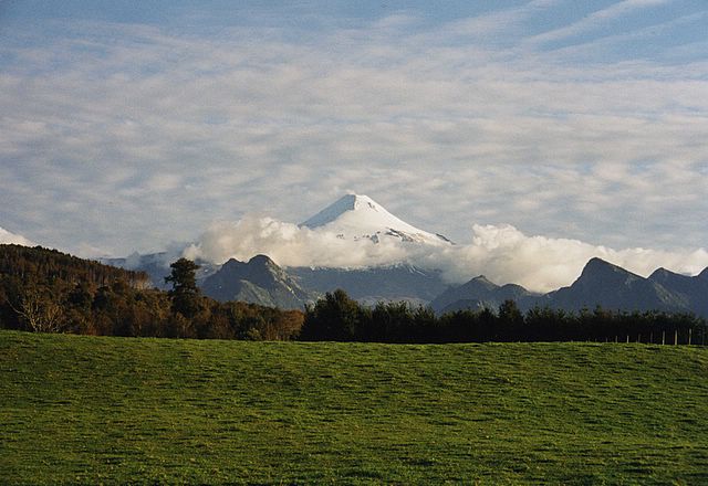 Der Vulkan Osorno in Chile