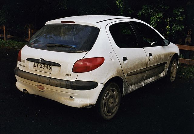 ...und so das Auto danach