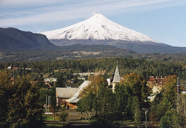 Der Vulkan Osorno in Chile