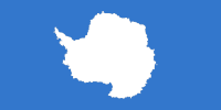 Die Flagge der Antarktis