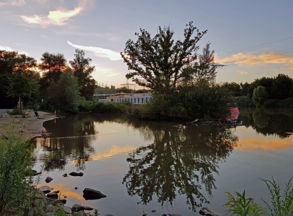 Abendliche Stimmung in Ludwigsburg