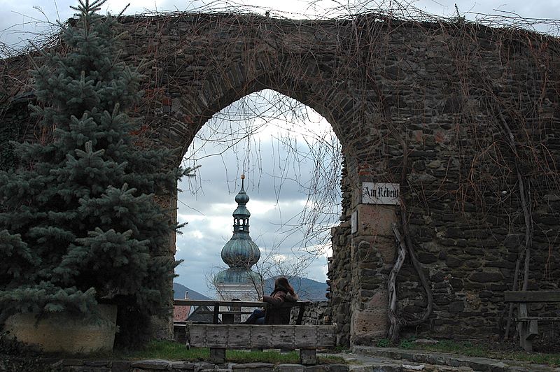 Schöner Ausblick in Krems