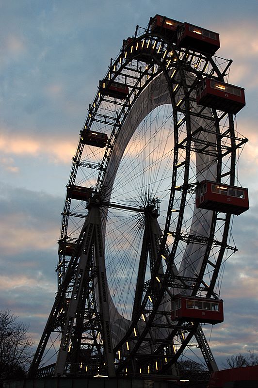 Das Riesenrad im Wiener Prater