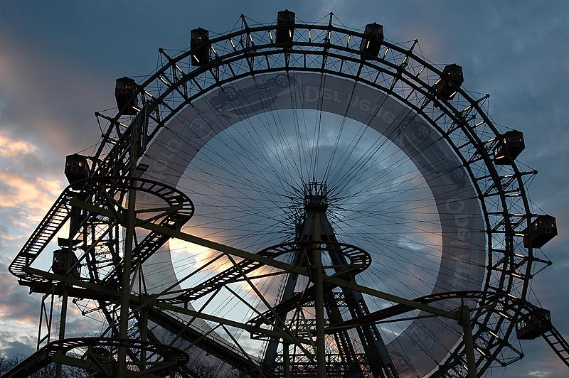 Das Riesenrad im Wiener Prater