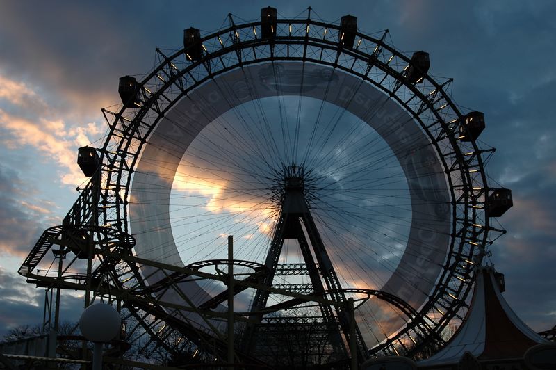 Das Riesenrad im Wiener Prater