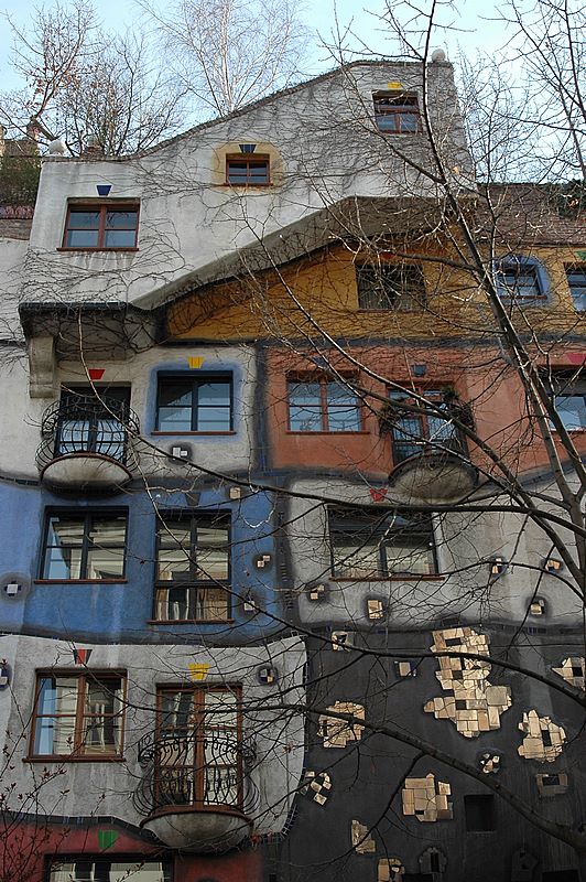 Das Hundertwasserhaus in Wien