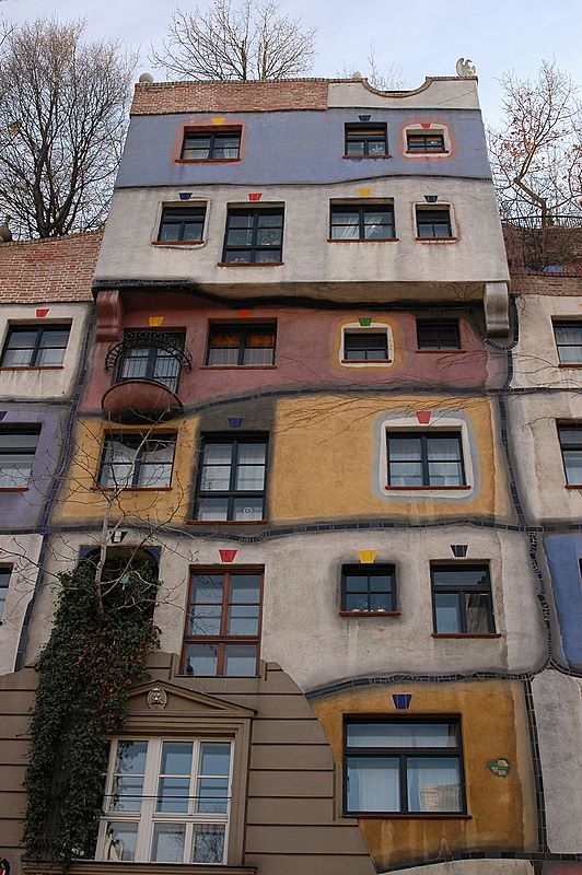 Das Hundertwasserhaus in Wien