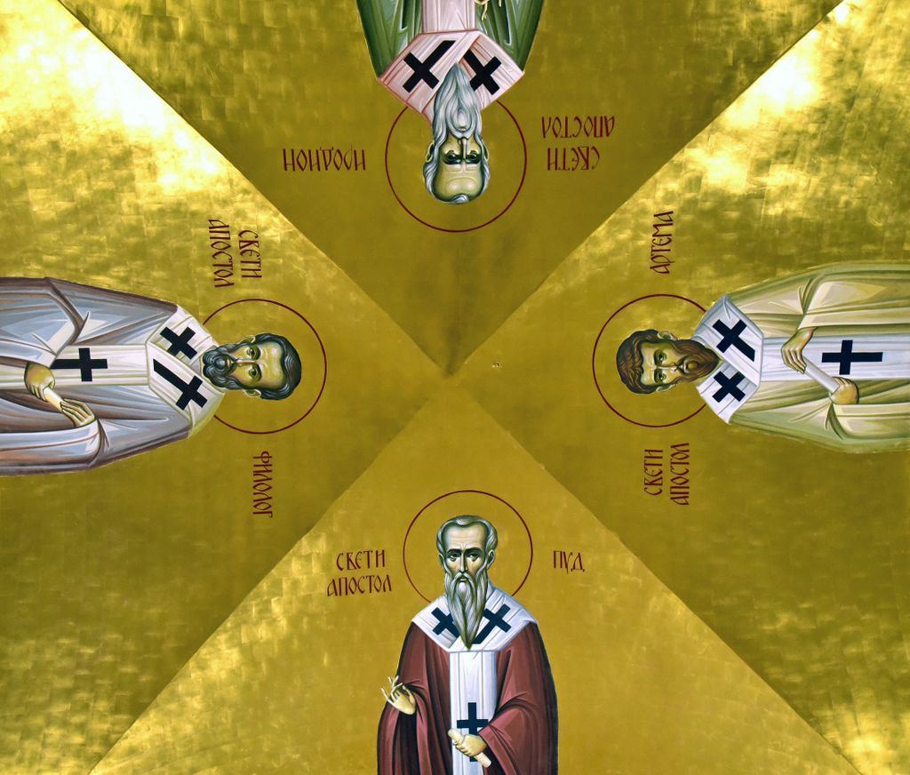 In der Krypta im Dom des Heiligen Sava in Belgrad