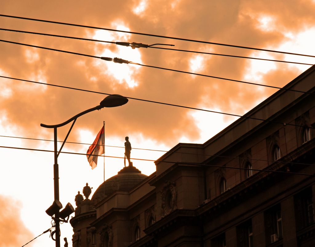 Der Himmel von Belgrad