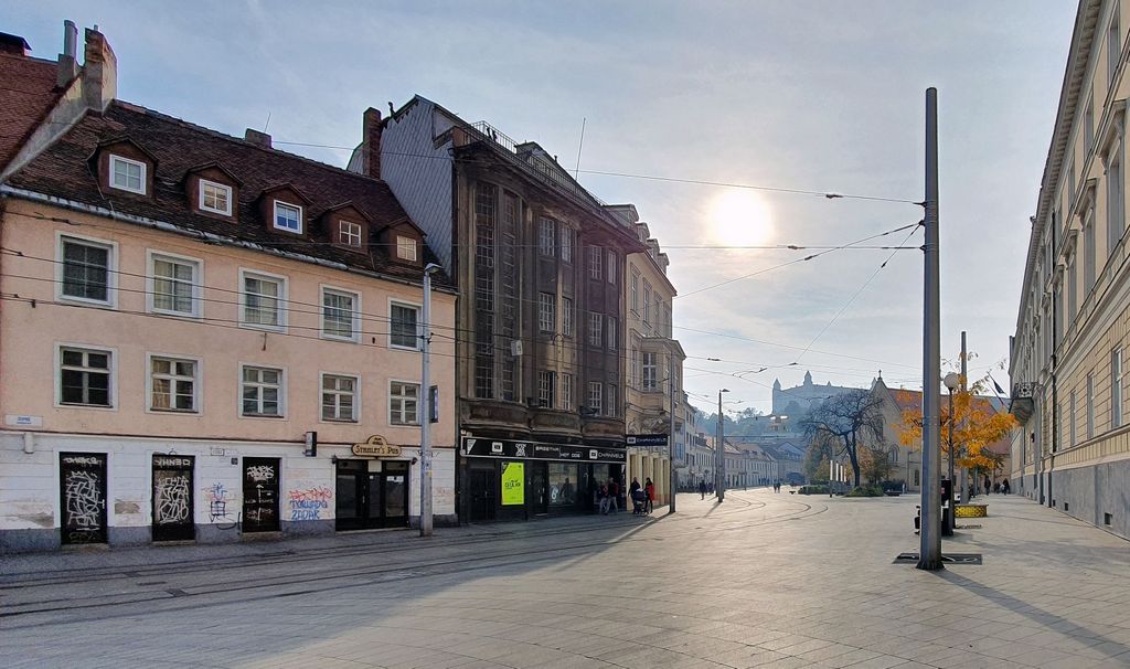 In der Innenstadt von Bratislava