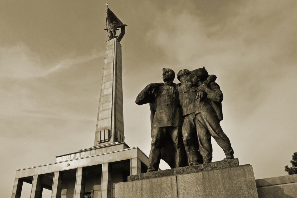 Das Kriegsdenkmal Slavín in Bratislava