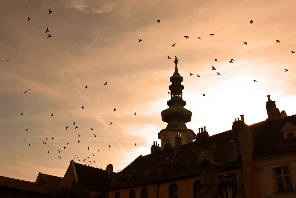 Der Himmel über Bratislava