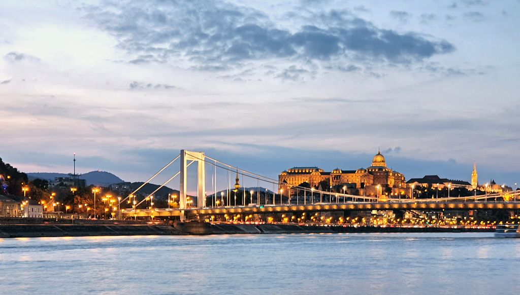 Der Burgpalast in Budapest