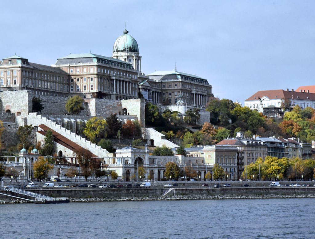 Der Burgpalast in Budapest