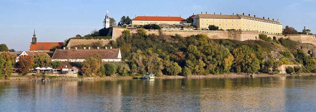 Die Festung Petrovaradin in Novi Sad